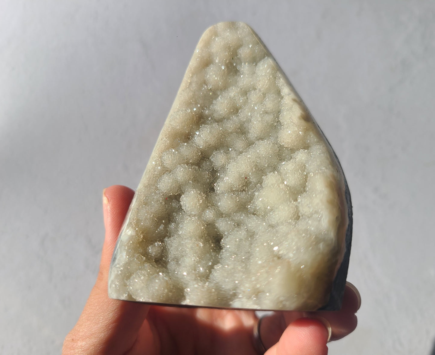 Sugar Amethyst Self-standing Cut Base 06