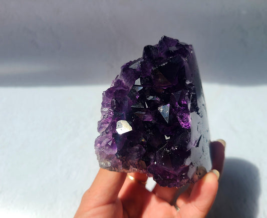 Uruguayan Amethyst Cut Base Cluster 02 - A Grade