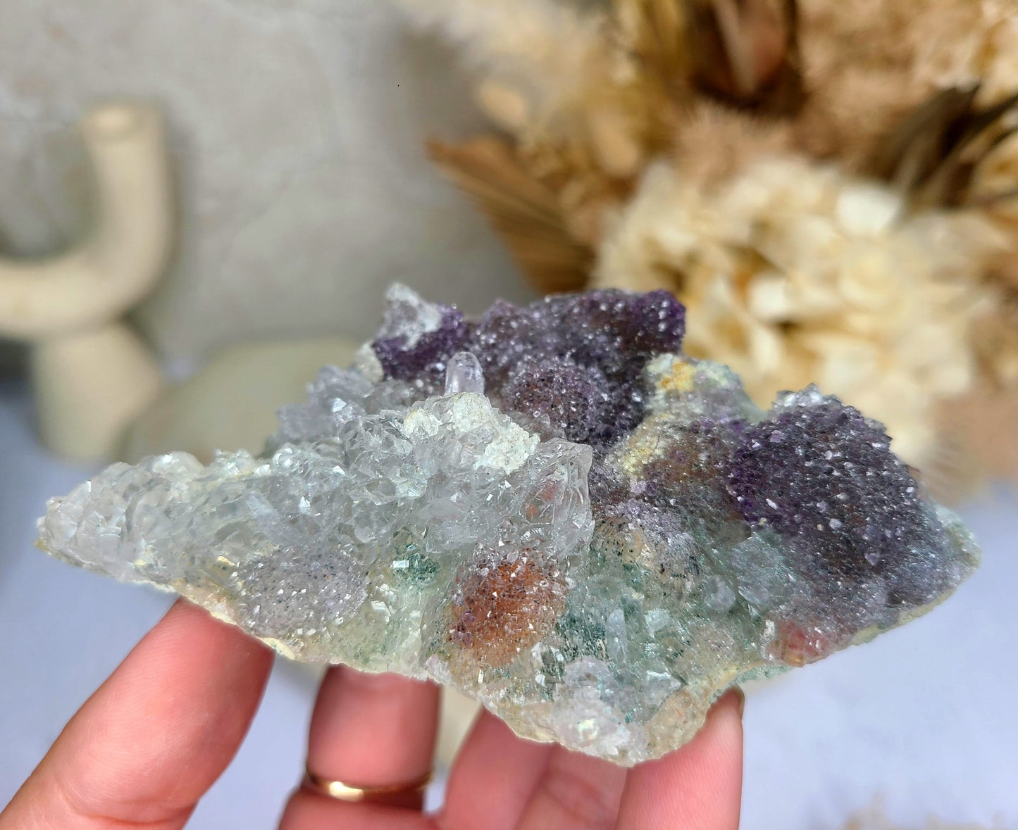 Brazilian Flower Amethyst Zeolite Specimen 05